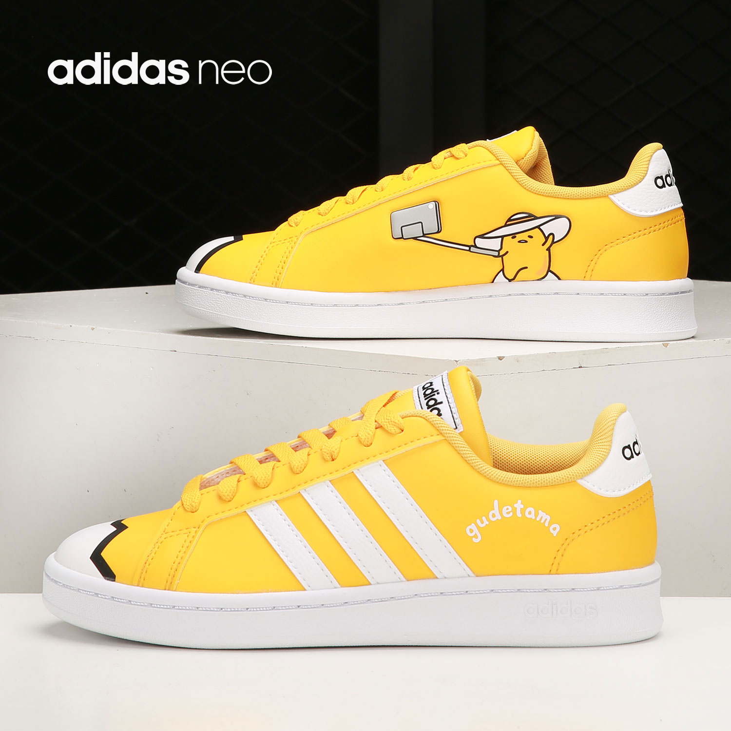 休闲板鞋Adidas/阿迪达斯低帮