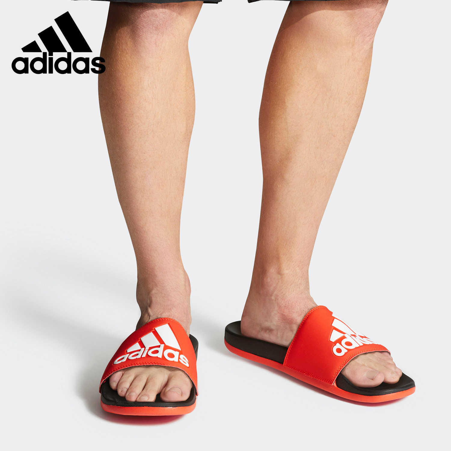 Adidas/阿迪达斯正品当季新款男女休闲轻便耐磨运动拖鞋 F34722,运动鞋new,运动拖鞋,淘宝优惠券,粉丝福利购,淘宝优惠卷