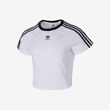 Adidas/阿迪达斯官方正品三叶草女士运动休闲透气短袖T恤JC8704