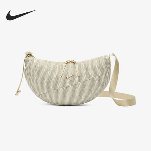 Nike/耐克正品Aura新款男浅卡其浅金色出街斜挎包IB6207-29