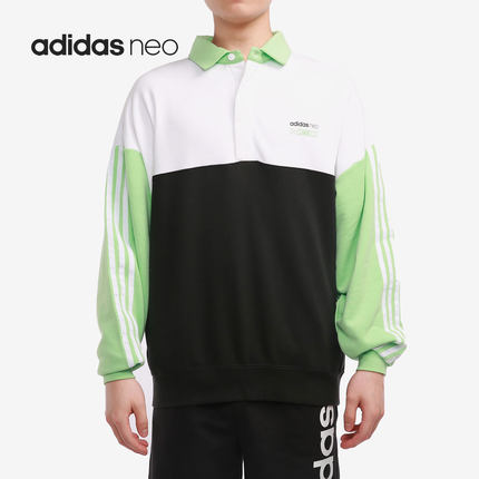 Adidas/阿迪达斯正品当季新款NEO男子运动套头衫卫衣 GQ2169