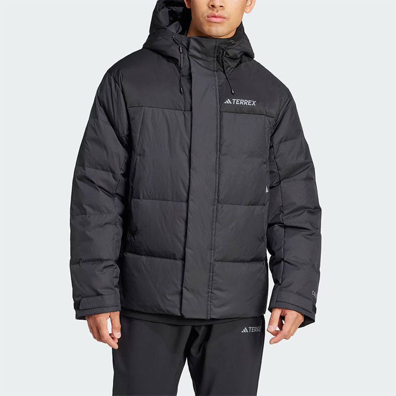 阿迪达斯男士保暖耐穿羽绒服