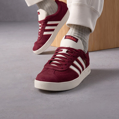 Adidas/阿迪达斯官方正品VL COURT CLASSIC 男女麂皮板鞋IF7555