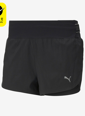 Puma/彪马正品休闲新款女士训练轻盈透气跑步运动短裤520171-01