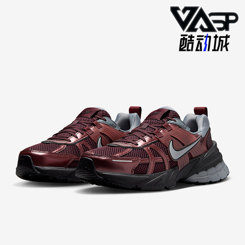 Nike/耐克正品V2K RUN男士系带运动耐磨减震低帮跑步鞋HJ4497-600