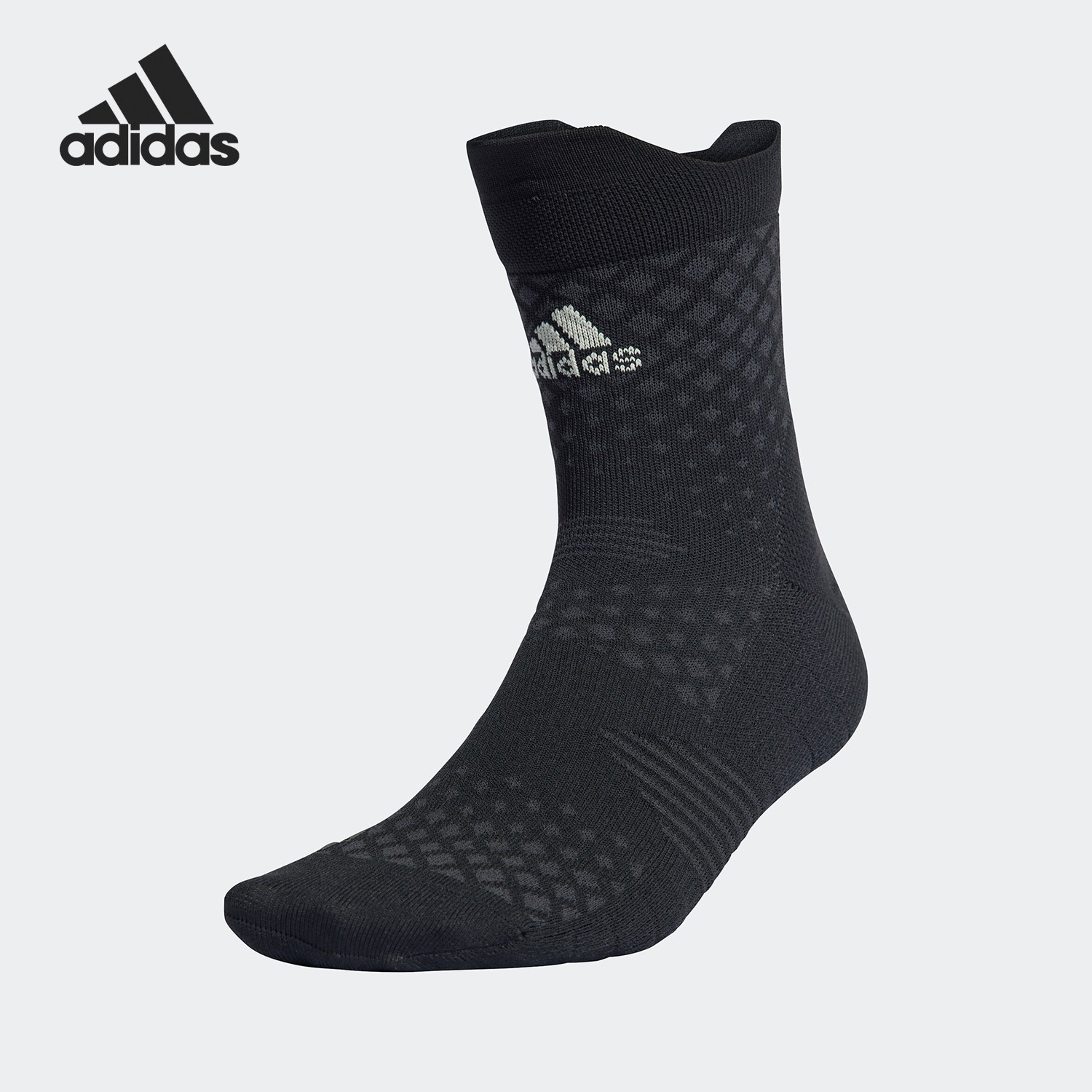 Adidas/阿迪达斯正品RUNX4D SOCK男女跑步运动袜一双装HE4979
