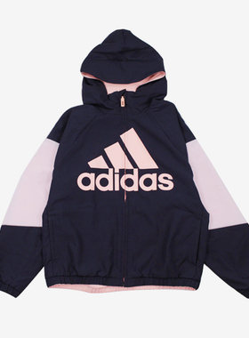 Adidas/阿迪达斯正品2020秋季新款大童运动夹克外套GG3692 GG3693
