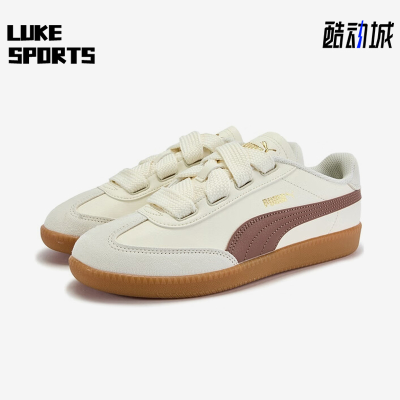 Puma/彪马正品9-T Wide Lace女士耐磨时尚系带轻便板鞋407608-01