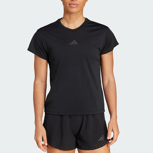 Adidas/阿迪达斯正品AIRCHILL TEE女士透气修身运动短袖JX7429