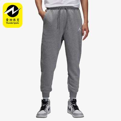 Nike/耐克正品JORDAN男士加绒保暖针织经典运动束脚裤FJ7780-091