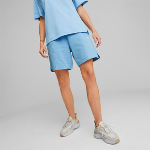 彪马正品 新款 Puma 夏季 女士针织透气运动休闲短裤 676692