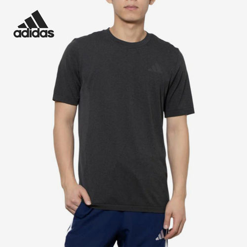 Adidas/阿迪达斯官方正品纯色徽标圆领短袖T恤新款短袖T恤IS6926
