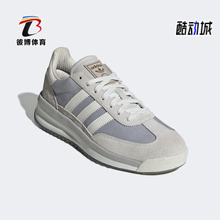 JQ2505 三叶草女士系带低帮运动耐磨跑步鞋 Adidas 阿迪达斯正品