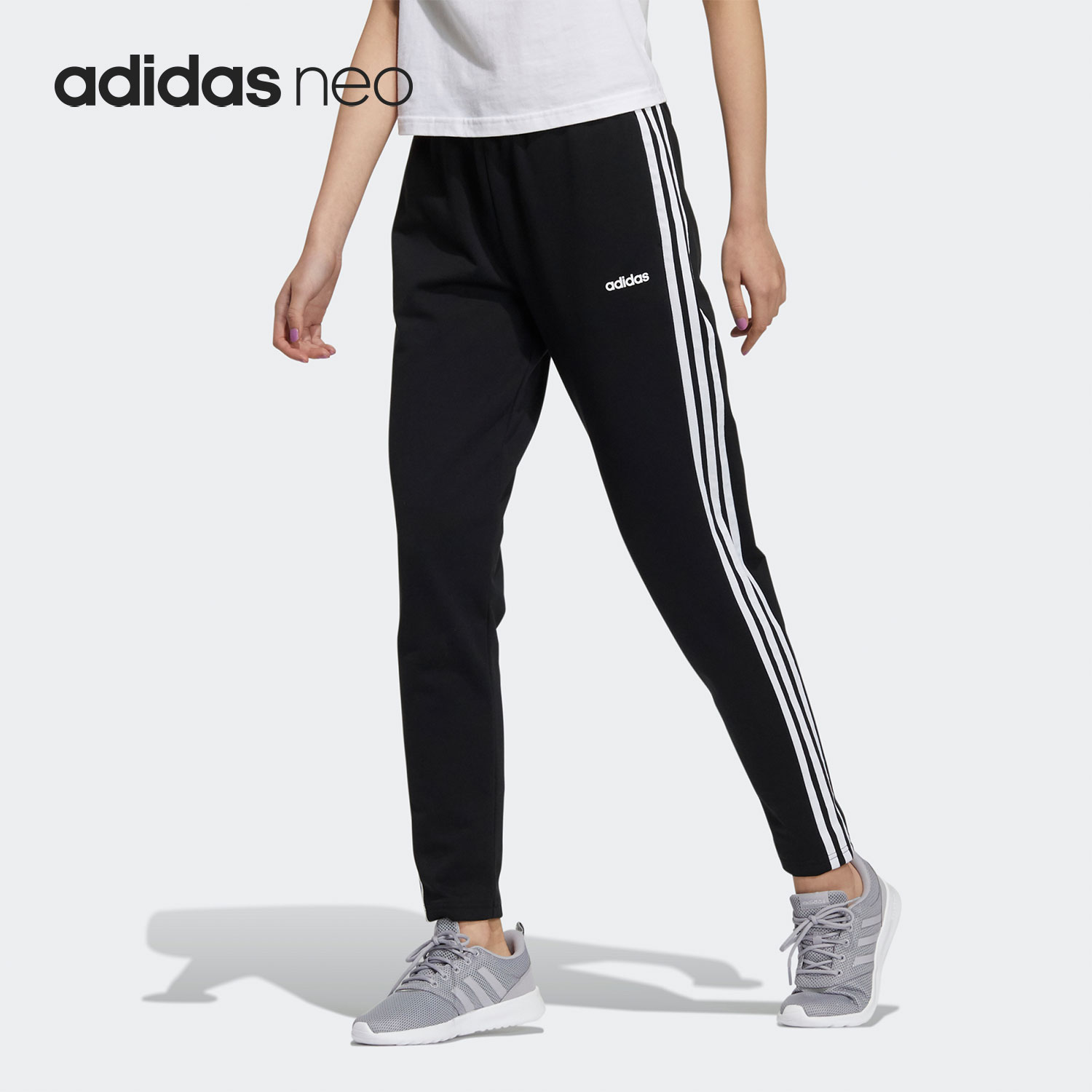 阿迪达斯女子运动长裤