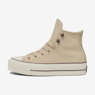 Converse/匡威正品新款女子加绒保暖运动休闲系带厚底板鞋A11158C