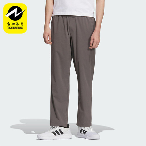 Adidas/阿迪达斯正品2025夏季款男士舒适运动休闲日常长裤KE6005