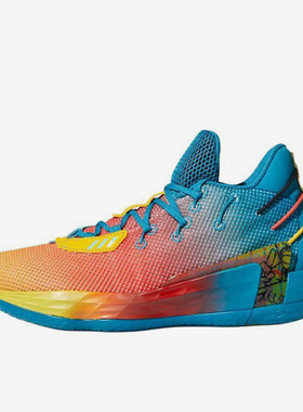 Adidas/阿迪达斯正品男士圆头减震防滑耐磨低帮篮球鞋FZ4409