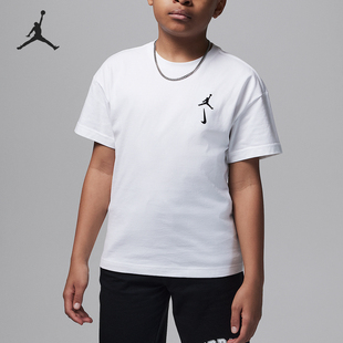 II3091 Nike 罗纹圆领针织短袖 耐克正品 100 JORDAN大童经典