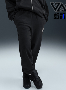 Nike/耐克正品Stussy男士日常抓绒束脚休闲运动长裤FN5235-010