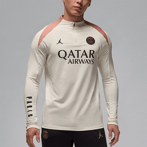 Nike/耐克正品Jordan男士字母修身高领休闲长袖T恤FQ2625-111