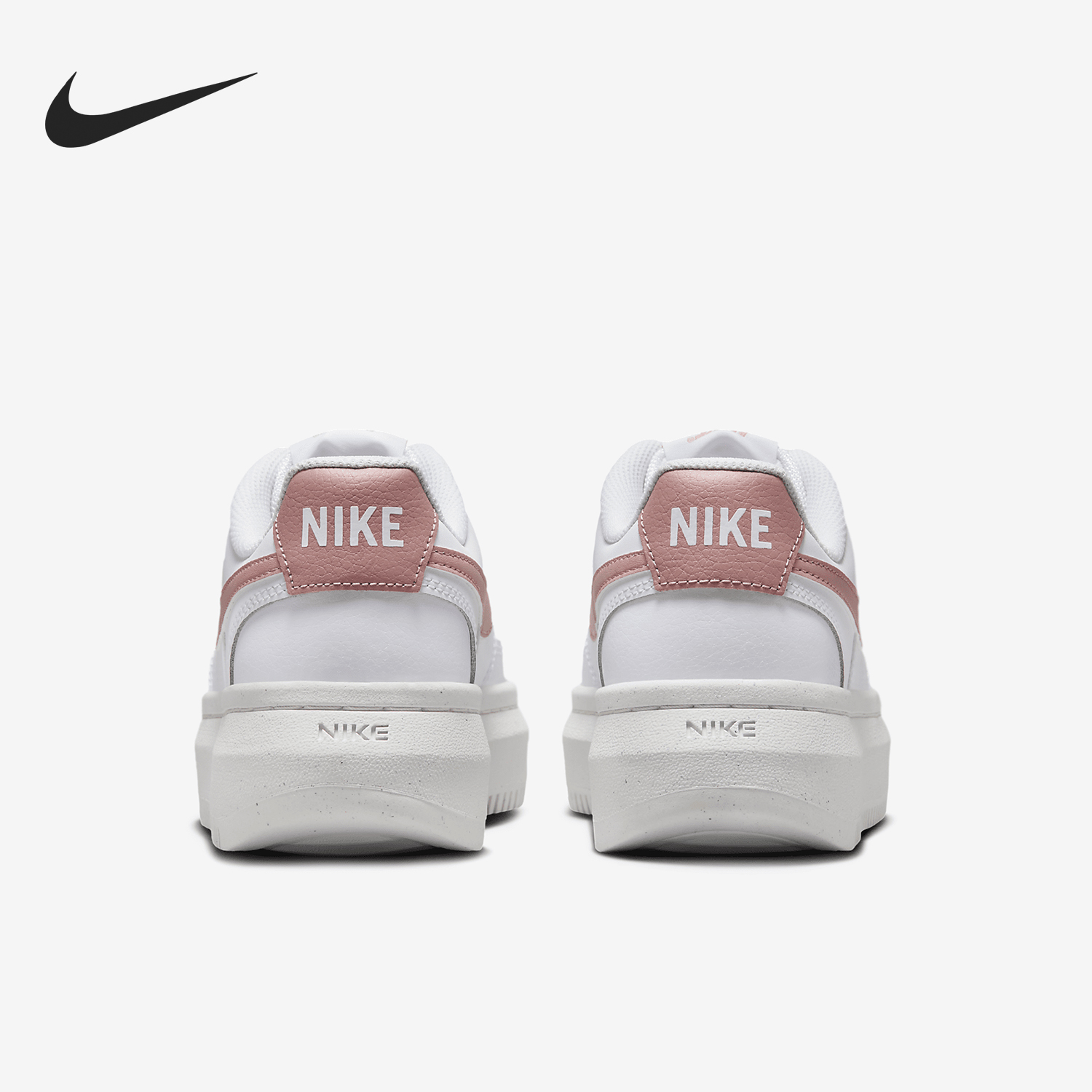 Nike/耐克正品Court Vision Alta女士厚底休闲板鞋DZ5394-102