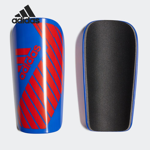 Adidas/阿迪达斯正品当季新款男女足球训练耐磨条纹护腿板DN8612