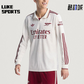 阿迪达斯正品 三叶草男士 运动翻领足球长袖 Adidas POLO衫 JJ1898