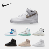 耐克正品 休闲耐磨高帮运动鞋 Air Nike Force 1女鞋 DD9624 100