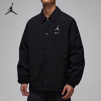Nike/耐克正品JORDAN男士翻领宽松休闲梭织外套HF9354-010
