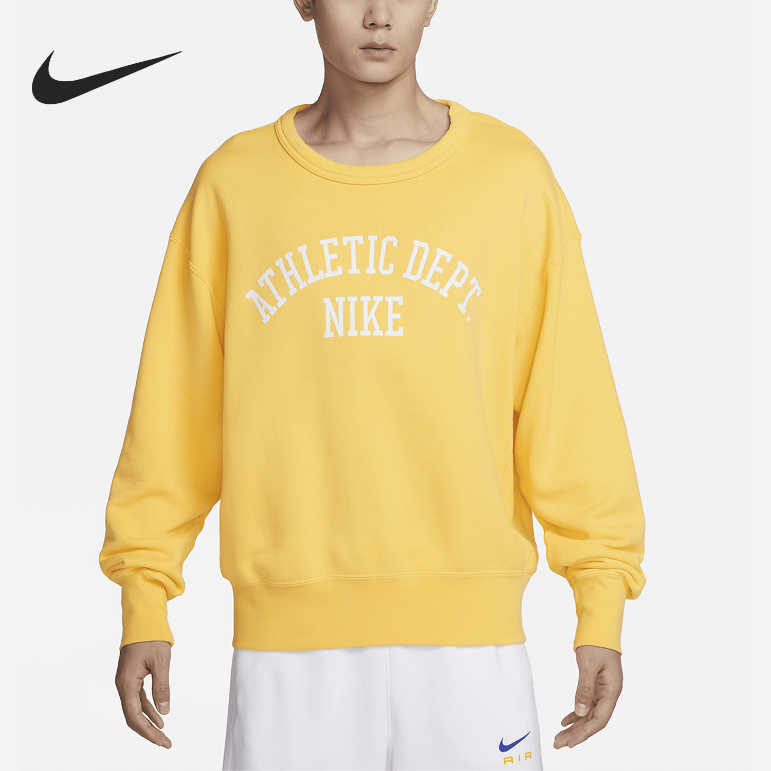 Nike/耐克正品春季新款男子运动宽松休闲套头卫衣DX0026-795