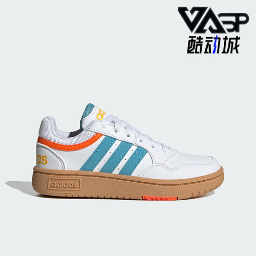 Adidas/阿迪达斯正品HOOPS SHOES大童经典运动篮球板鞋HP9047