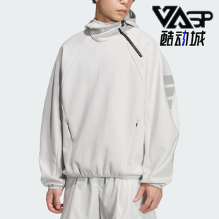 Adidas/阿迪达斯正品FOS M DK SWT HD男士套头连帽针织卫衣KS3281