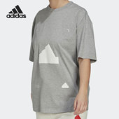 女子运动休闲宽松短袖 Adidas 新款 夏季 T恤HP1587 阿迪达斯正品