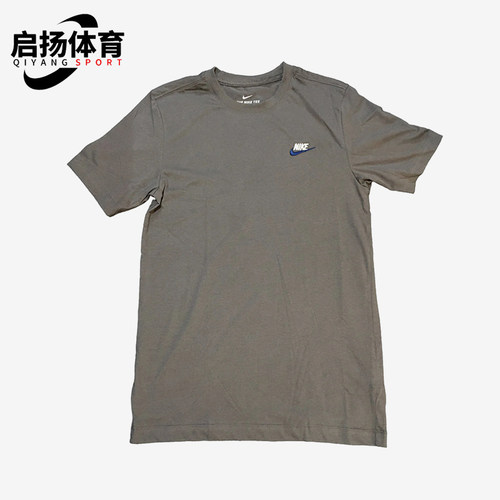 Nike/耐克正品男士休闲时尚简约字母圆领短袖T恤AR4997-022