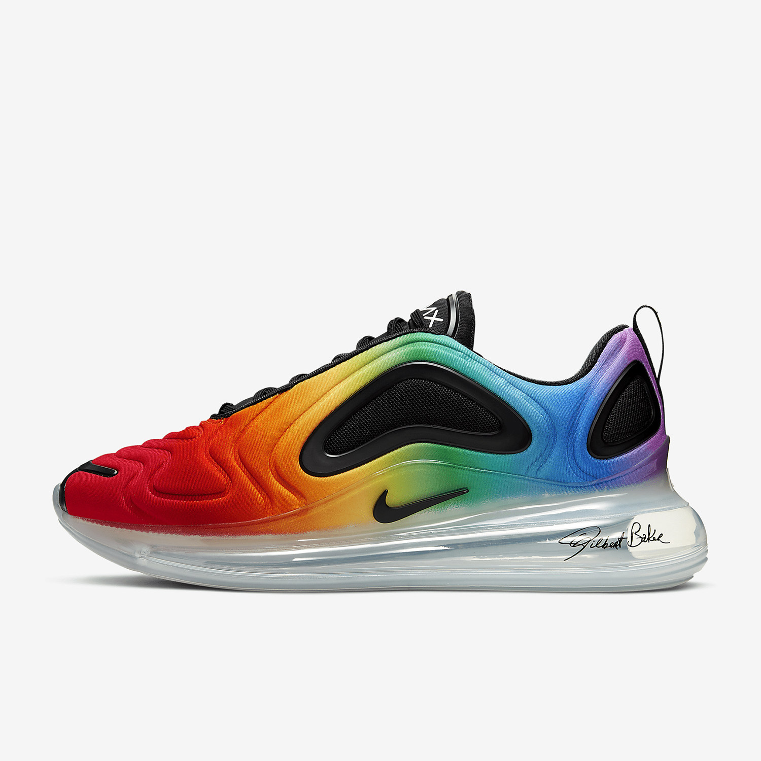 Nike/耐克正品 Air Max 720 Be True 彩虹 男女跑步鞋CJ5472-900