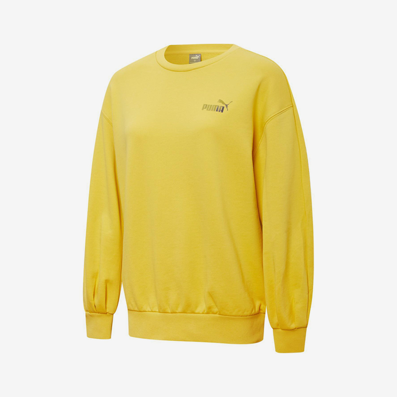 彪马女子圆领运动训练卫衣