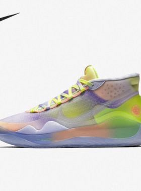 Nike/耐克正品KD 12 EYBL男士系带中帮减震篮球鞋CK1201-900