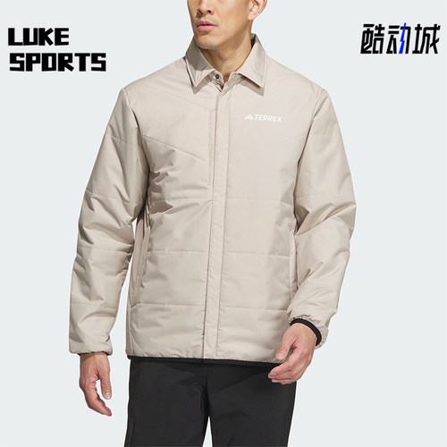 Adidas/阿迪达斯男士翻领棉服