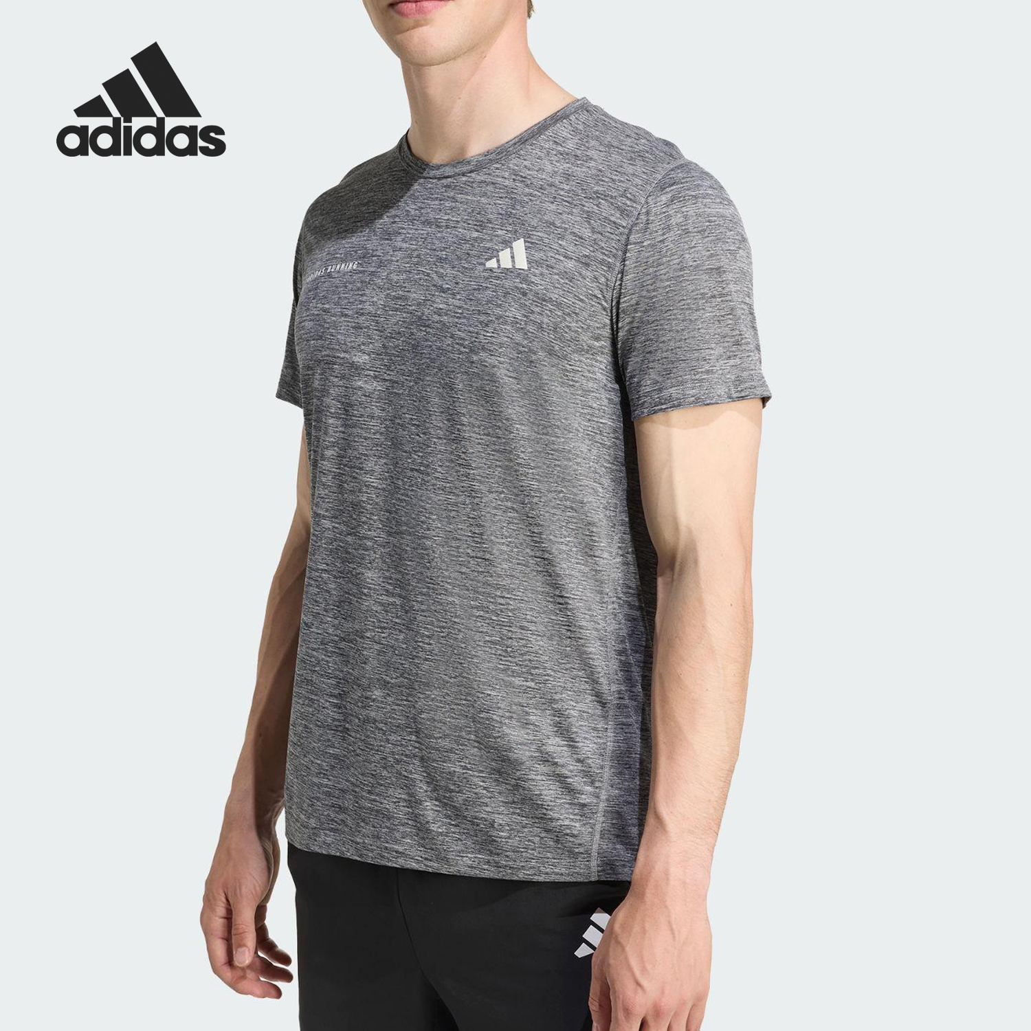 Adidas/阿迪达斯官方正品夏季男士柔软亲肤透气运动短袖JN9870
