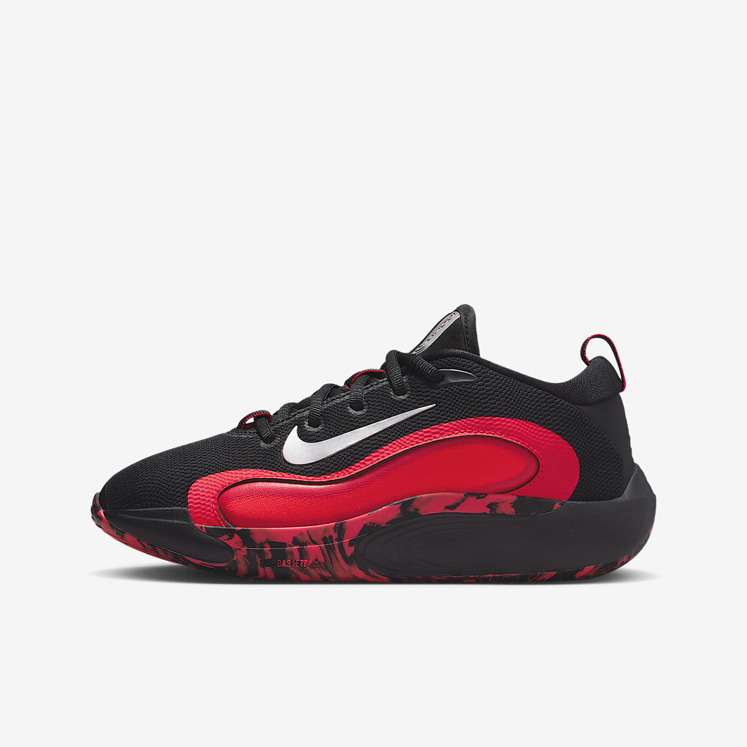 Nike/耐克正品IsoFly大童低帮透气网眼运动缓震篮球鞋FN4384-007
