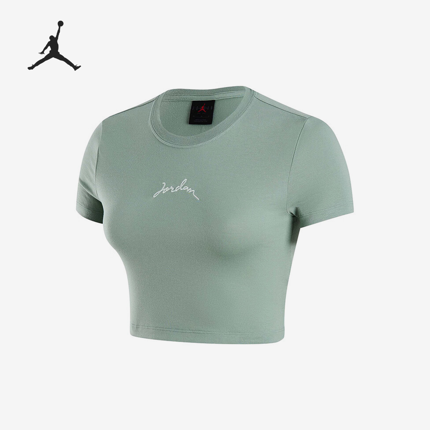 Nike/耐克正品JORDAN女士修身透气运动休闲短袖T恤FN5721-304