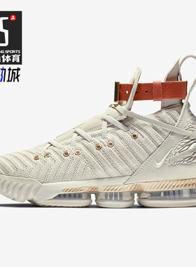 Nike/耐克正品LeBron XVI LMTD女士新款气垫时尚休闲鞋BQ6583-100