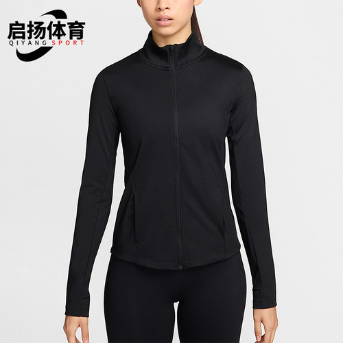 Nike/耐克正品春季女士简约休闲日常经典无帽运动外套FV7952-010