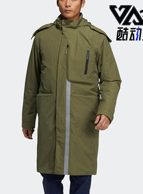 Adidas/阿迪达斯正品2026春季款男女日常立领保暖羽绒服H13848