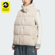 VEST Adidas 阿迪达斯正品 DOWN女士立领保暖运动羽绒马甲KS6111