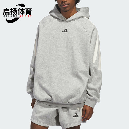 Adidas/阿迪达斯正品BasketbalBasketbalFLEC经典连帽卫衣KB7540
