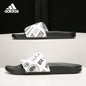 阿迪达斯正品 男子轻便一字运动凉拖鞋 当季 时尚 FZ1751 新款 Adidas