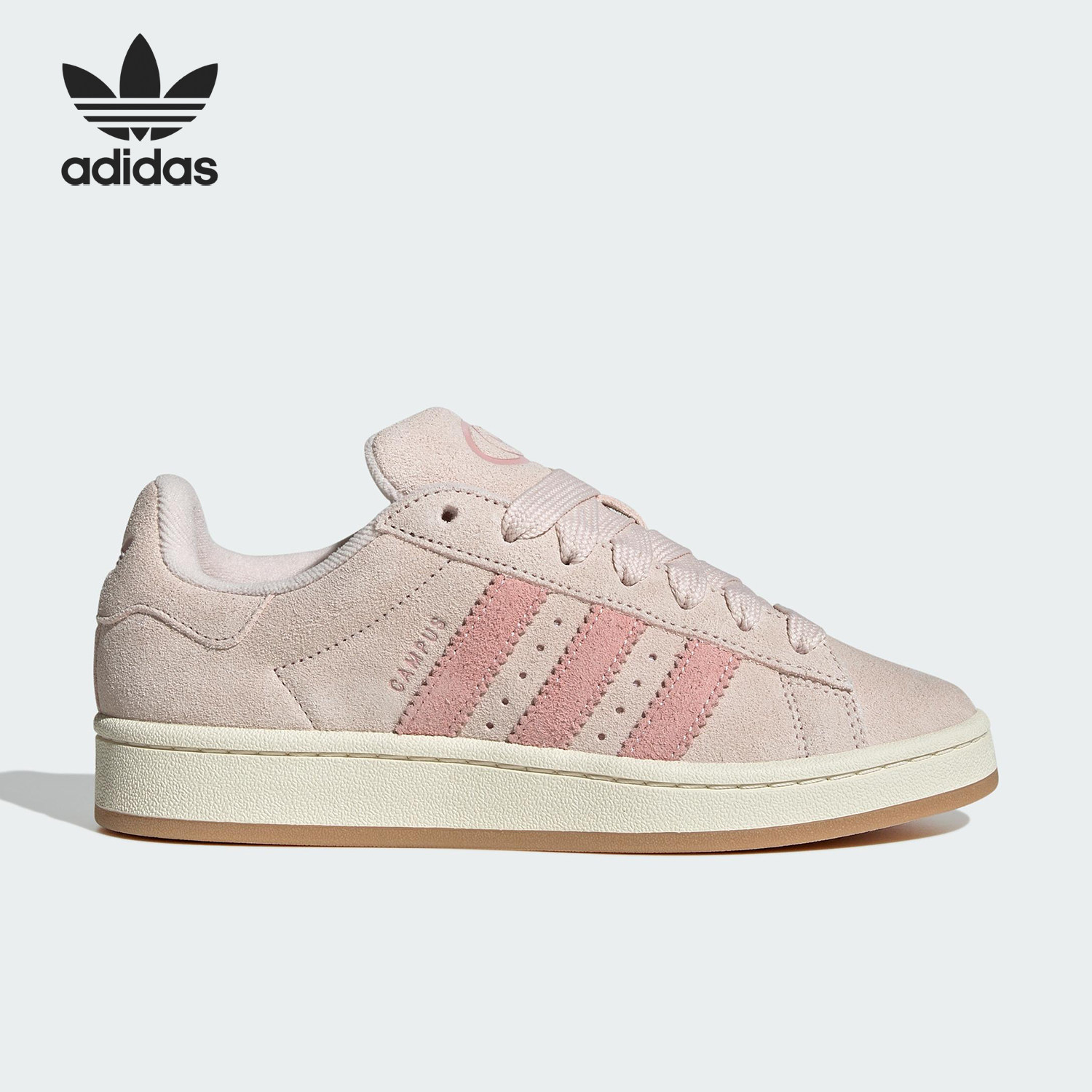 Adidas/阿迪达斯官方正品三叶草女士防滑耐磨系带休闲鞋JH5628 - 实物图