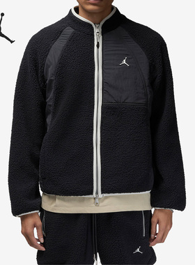 Nike/耐克正品Air Jordan男子运动摇粒绒保暖外套DV1584-010
