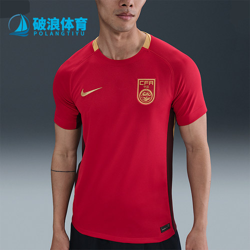 Nike/耐克正品Dri-FIT男士运动足球训练透气经典球衣FZ9018-687